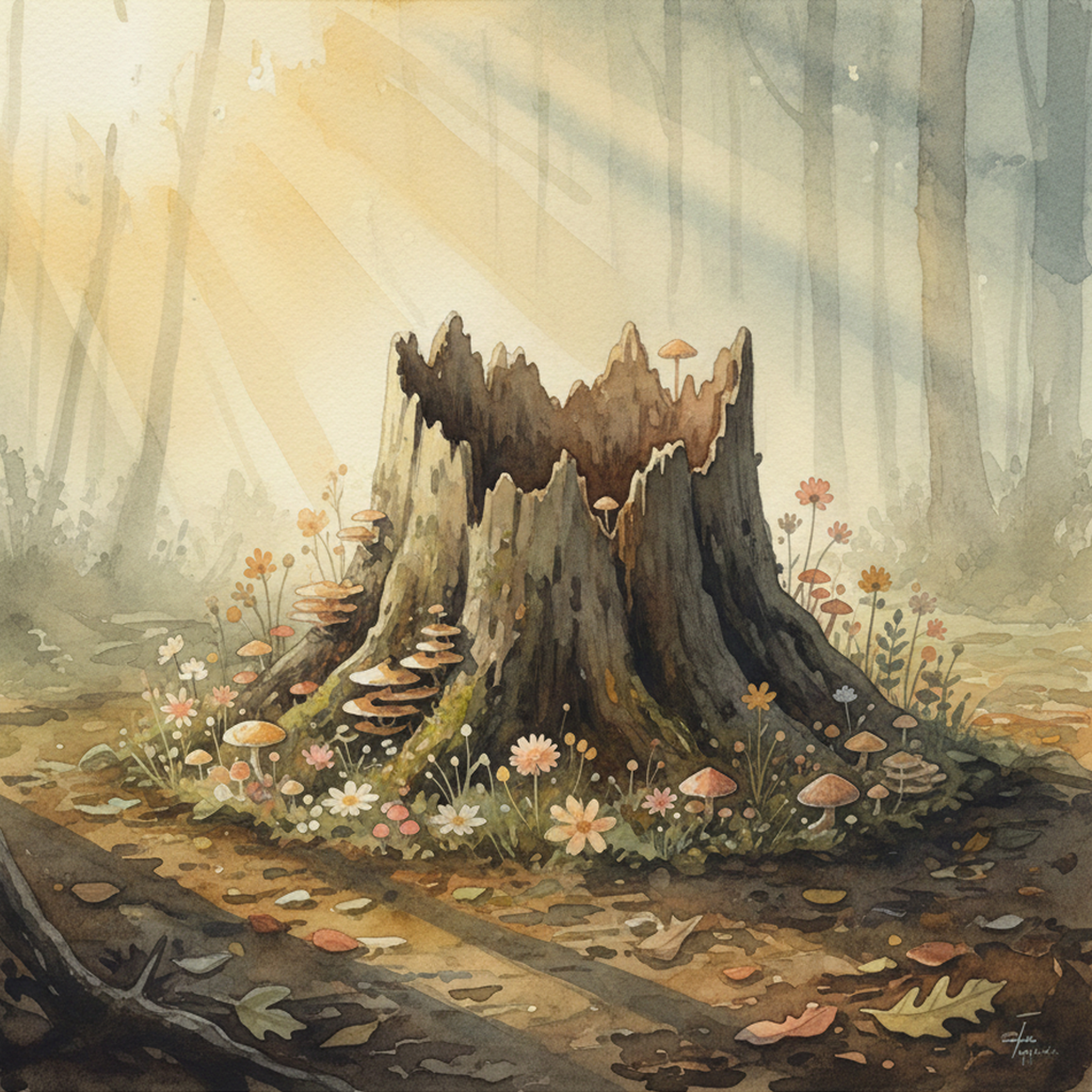 Sfeervolle illustratie van Complimentje